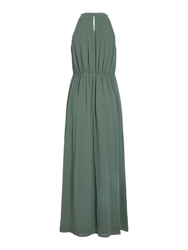 Vila Maxikleid »VIMILINA HALTERNECK MAXI DRESS - NOOS« Sommerkleid,