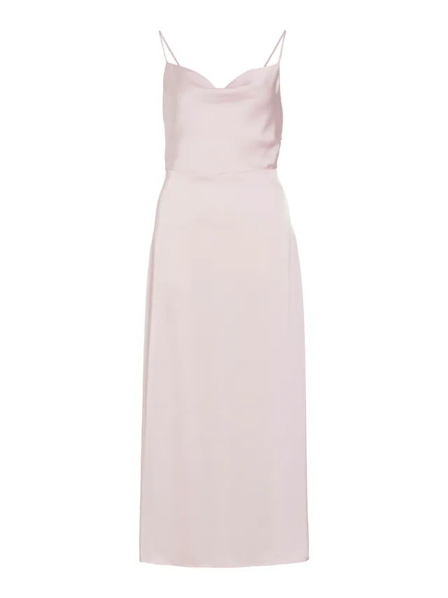 Vila Trägerkleid »VIRAVENNA STRAP ANKLE DRESS - NOOS« Kunstfaser, regular fit