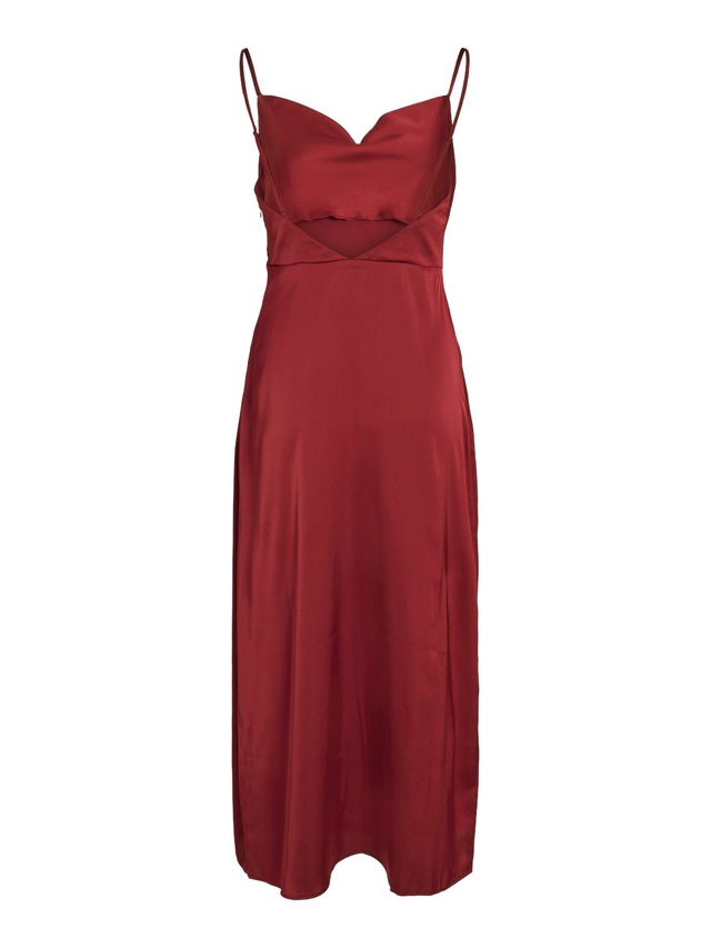 Vila Trägerkleid »VIRAVENNA STRAP ANKLE DRESS - NOOS« Kunstfaser, regular fit