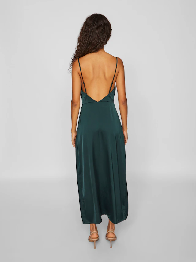 Vila Trägerkleid »VIRAVENNA STRAP ANKLE DRESS - NOOS« Kunstfaser, regular fit