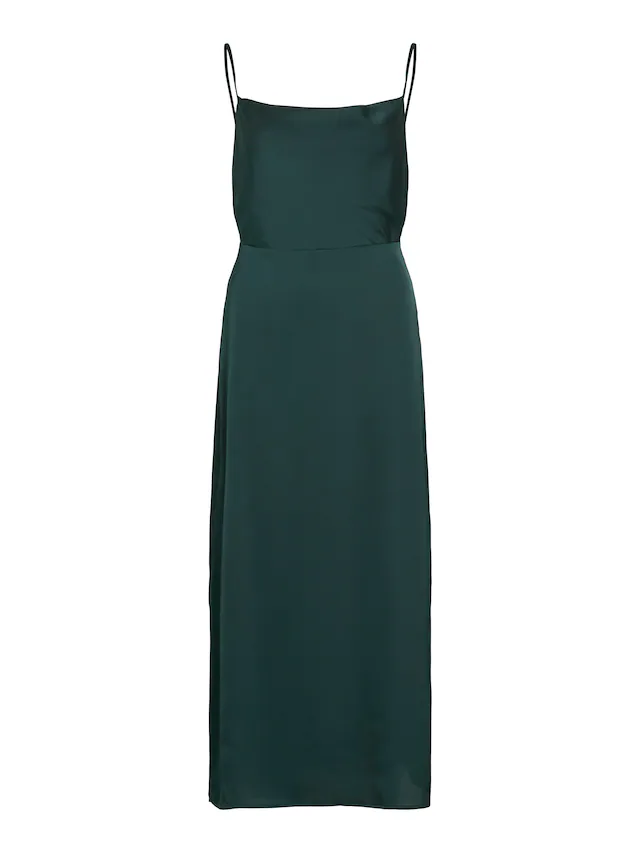Vila Trägerkleid »VIRAVENNA STRAP ANKLE DRESS - NOOS« Kunstfaser, regular fit