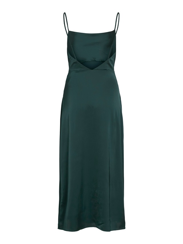 Vila Trägerkleid »VIRAVENNA STRAP ANKLE DRESS - NOOS« Kunstfaser, regular fit