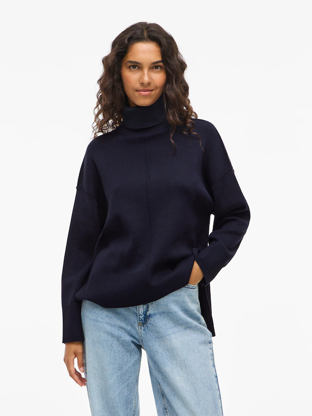 Vila Rollkragenpullover »VIOSTRIA ROLLNECK L/S KNIT TOP-NOOS«