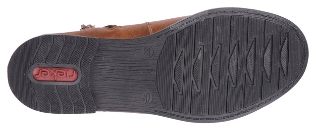 Rieker Chelseaboots , Schlupfboots, Stiefelette, Blockabsatz, mit wärmendem Textilfutter