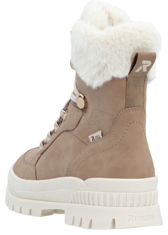 RIEKER Sport Winterboots , Schneeboots, Winterstiefelette mit wasserabweisender R-TEX-Membran