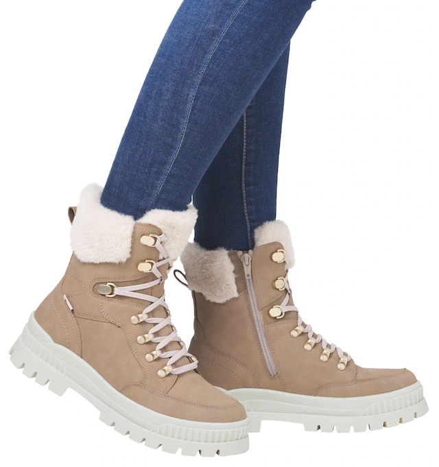 RIEKER Sport Winterboots , Schneeboots, Winterstiefelette mit wasserabweisender R-TEX-Membran