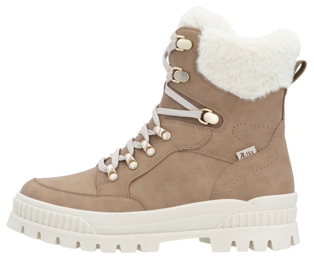 RIEKER Sport Winterboots , Schneeboots, Winterstiefelette mit wasserabweisender R-TEX-Membran