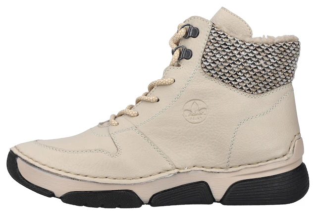 Rieker Winterboots , Schnürboots, Stiefelette mit praktischem Innenreißverschluss