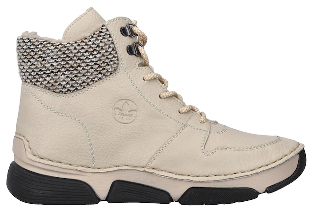 Rieker Winterboots , Schnürboots, Stiefelette mit praktischem Innenreißverschluss