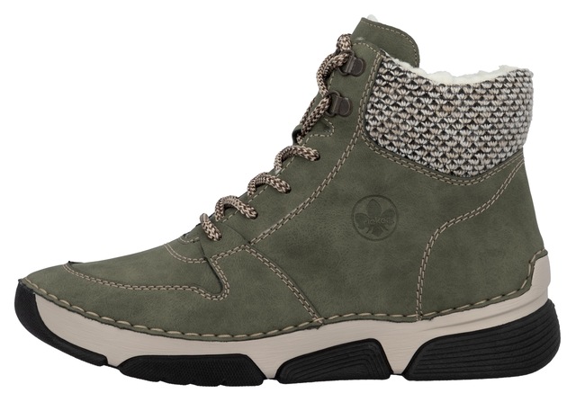 Rieker Winterboots , Schnürboots, Stiefelette mit praktischem Innenreißverschluss