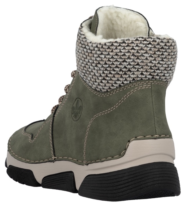 Rieker Winterboots , Schnürboots, Stiefelette mit praktischem Innenreißverschluss