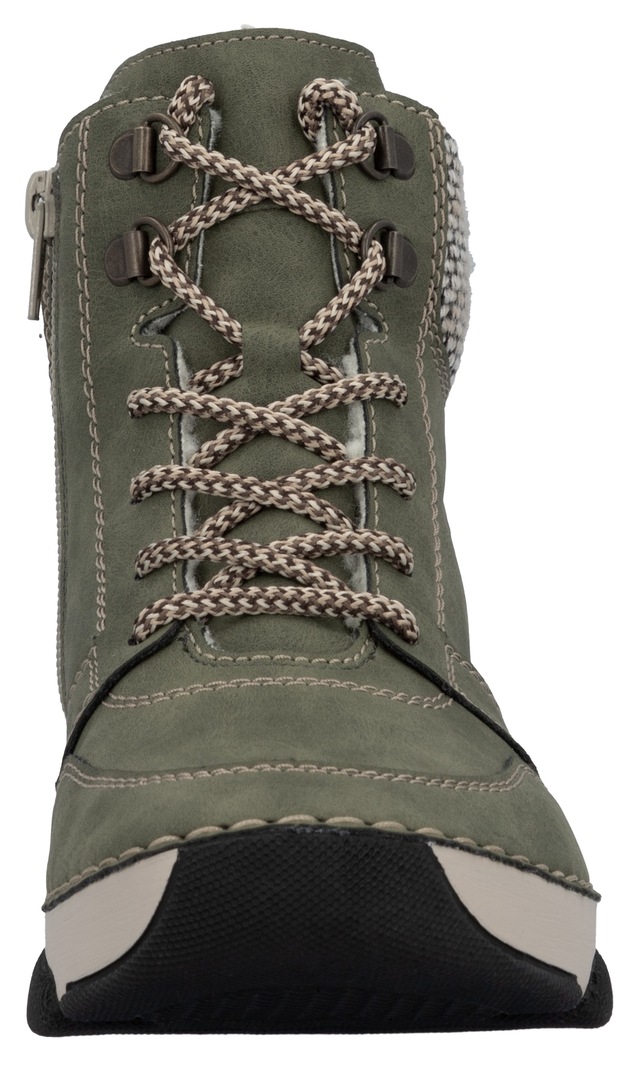 Rieker Winterboots , Schnürboots, Stiefelette mit praktischem Innenreißverschluss