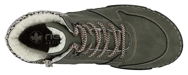Rieker Winterboots , Schnürboots, Stiefelette mit praktischem Innenreißverschluss