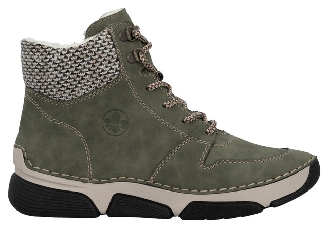 Rieker Winterboots , Schnürboots, Stiefelette mit praktischem Innenreißverschluss