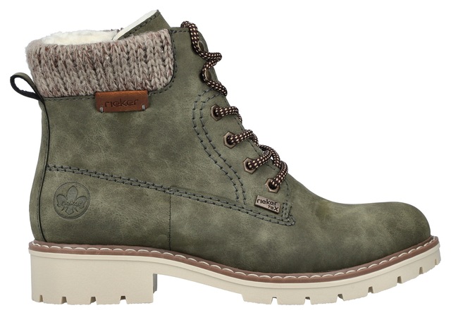 Rieker Winterstiefelette Schnürboots, Schnürstiefelette, TEX-Membran und Profilsohle