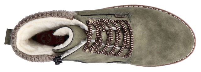 Rieker Winterstiefelette Schnürboots, Schnürstiefelette, TEX-Membran und Profilsohle
