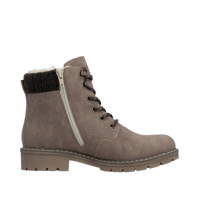 Rieker Winterstiefelette Schnürboots, Schnürstiefelette, TEX-Membran und Profilsohle