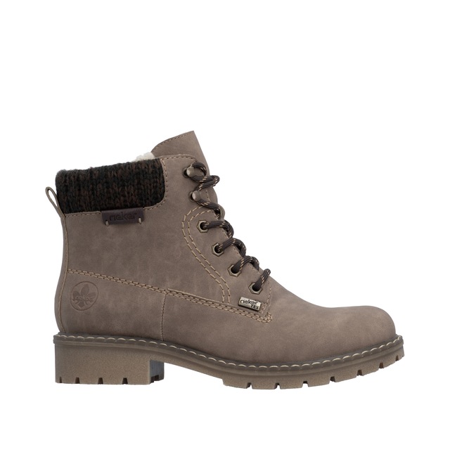 Rieker Winterstiefelette Schnürboots, Schnürstiefelette, TEX-Membran und Profilsohle