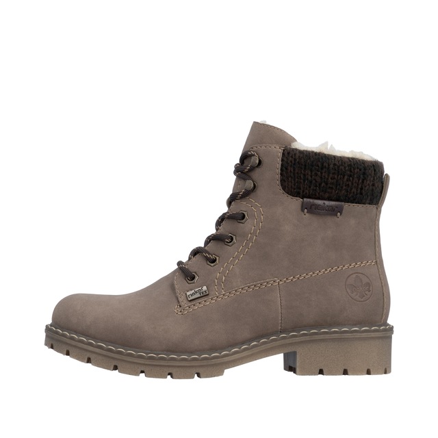 Rieker Winterstiefelette Schnürboots, Schnürstiefelette, TEX-Membran und Profilsohle