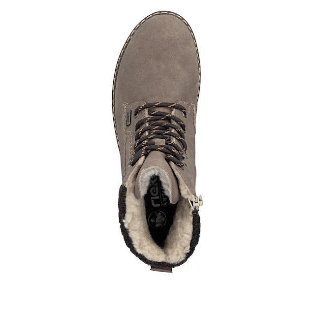 Rieker Winterstiefelette Schnürboots, Schnürstiefelette, TEX-Membran und Profilsohle
