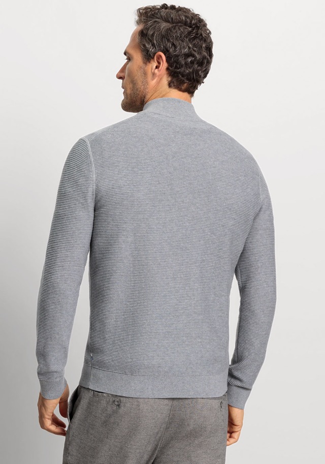 OLYMP Troyer »OLYMP Strick Casual« mit modischer Struktur