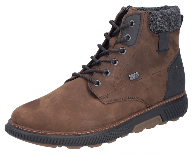 Rieker Winterboots , High Top Sneaker, Schnürstiefelette mit TEX-Membran, schmale Form