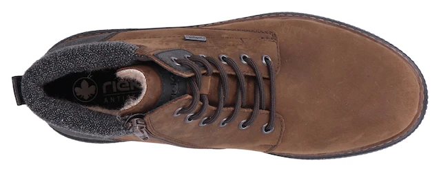 Rieker Winterboots , High Top Sneaker, Schnürstiefelette mit TEX-Membran, schmale Form