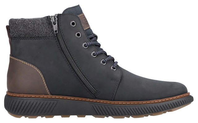 Rieker Winterboots , High Top Sneaker, Schnürstiefelette mit TEX-Membran, schmale Form
