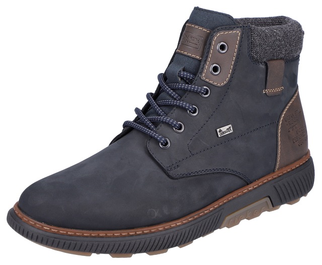 Rieker Winterboots , High Top Sneaker, Schnürstiefelette mit TEX-Membran, schmale Form