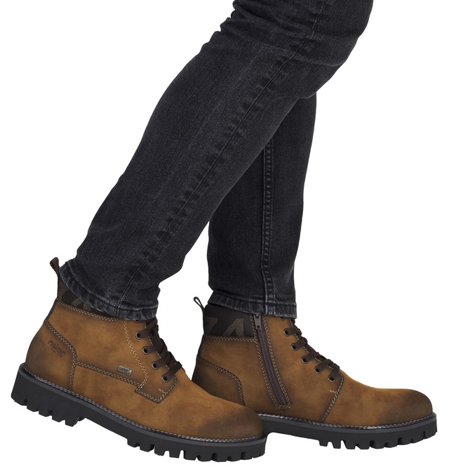Rieker Winterstiefelette , Winterboots, Outdoorstiefelette mit TEX und Innenreißverschluss