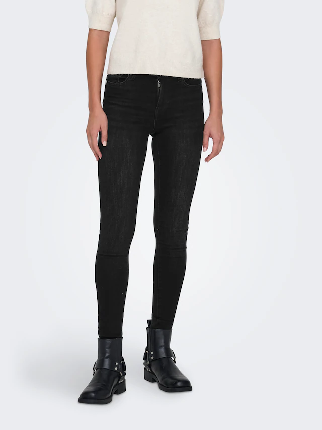 ONLY Skinny-fit-Jeans »ONLPOWER MID PUSH UP SK DNM TAI886«