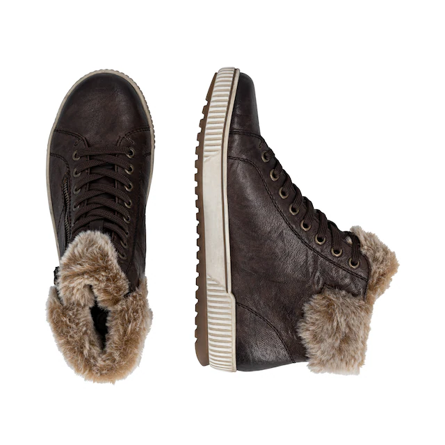 Remonte Winterboots , Plateau, Outdoorschuh Schnürboots mit wasserabweisender TEX-Membran