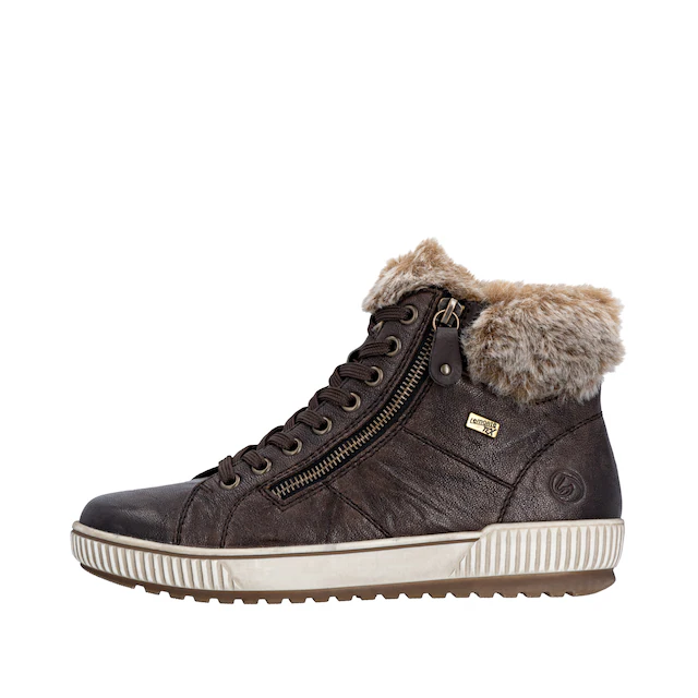 Remonte Winterboots , Plateau, Outdoorschuh Schnürboots mit wasserabweisender TEX-Membran