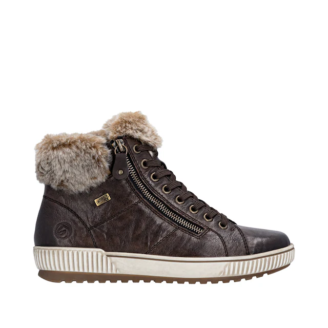 Remonte Winterboots , Plateau, Outdoorschuh Schnürboots mit wasserabweisender TEX-Membran