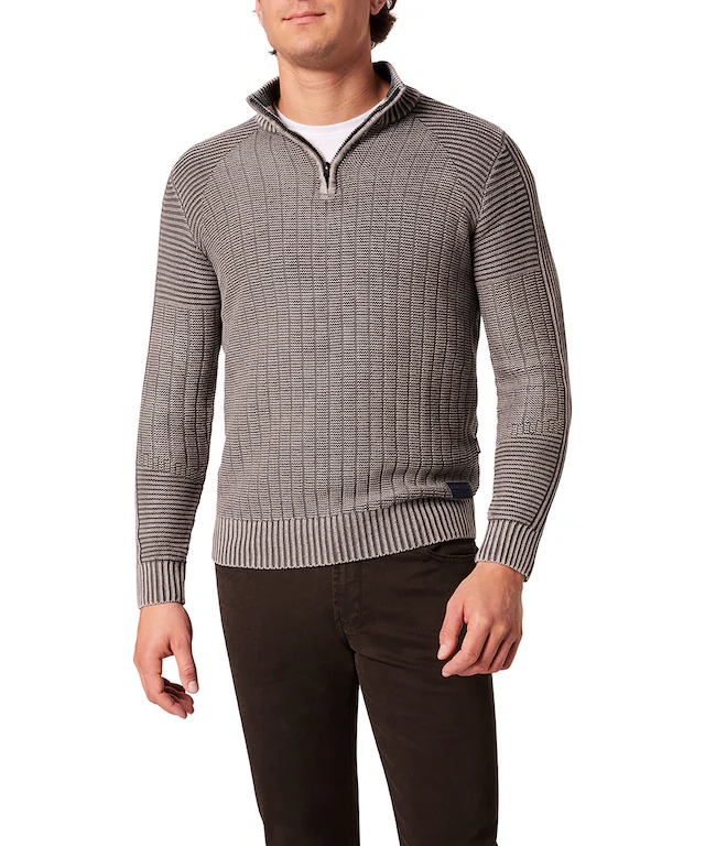 Pioneer Authentic Jeans Strickpullover mit Strickmuster