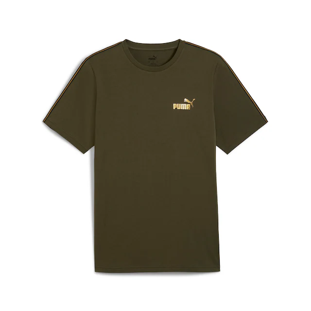 PUMA T-Shirt »ESS TAPE MINIMAL GOLD TEE« regular fit, sportlicher Stil, Rundhalsausschnitt