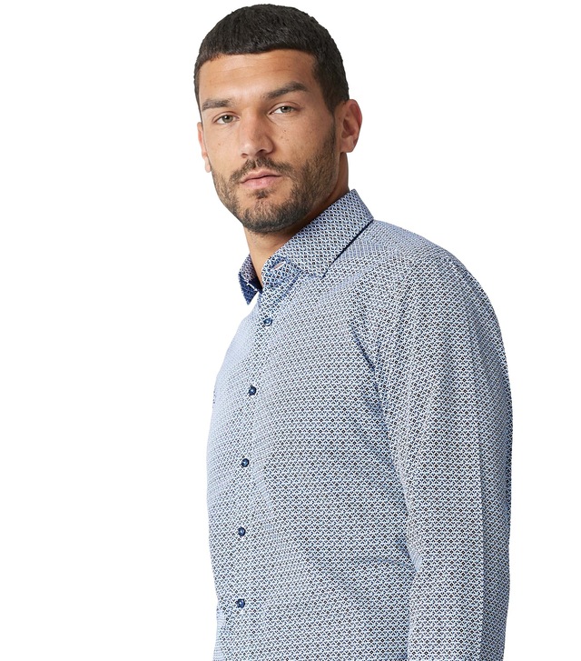 VENTI Businesshemd »VENTI Businesshemd Langarm Print«
