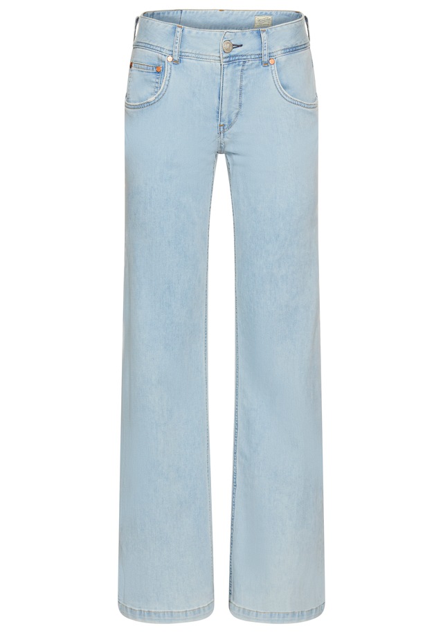 Herrlicher 5-Pocket-Jeans »Edna Denim Light« im Flared Fit