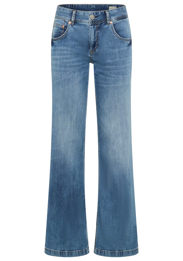 Herrlicher 5-Pocket-Jeans »Edna Denim Light« im Flared Fit