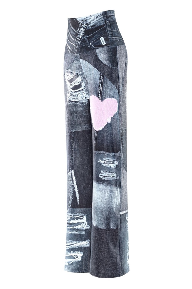 Winshape Culotte »Functional Comfort Culottes CUL101C« mit Patchwork-Print