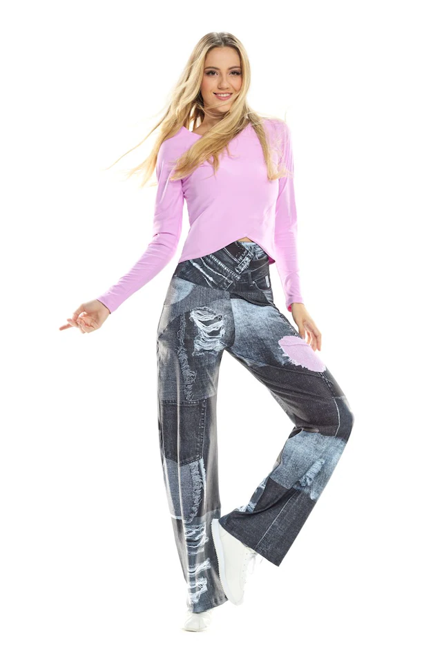Winshape Culotte »Functional Comfort Culottes CUL101C« mit Patchwork-Print