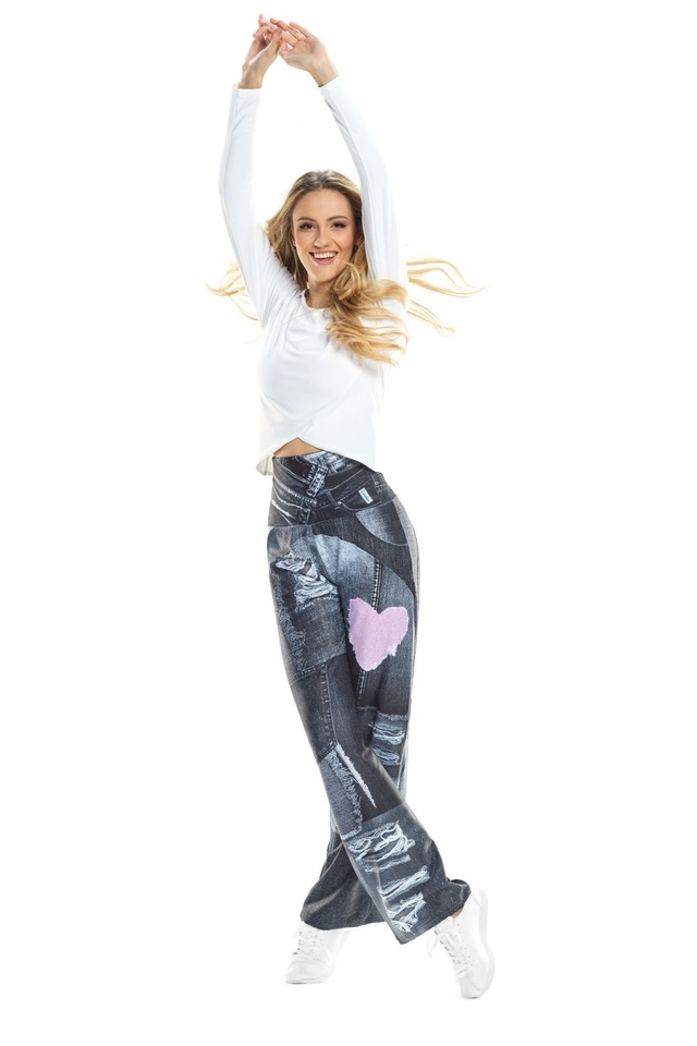 Winshape Culotte »Functional Comfort Culottes CUL101C« mit Patchwork-Print