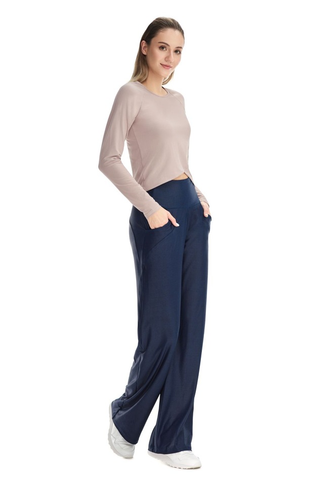 Winshape Langarmshirt »Cropped Functional Light and Soft« Overlap-Applikation