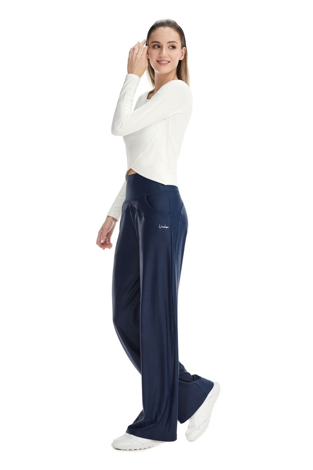Winshape Langarmshirt »Cropped Functional Light and Soft« Overlap-Applikation