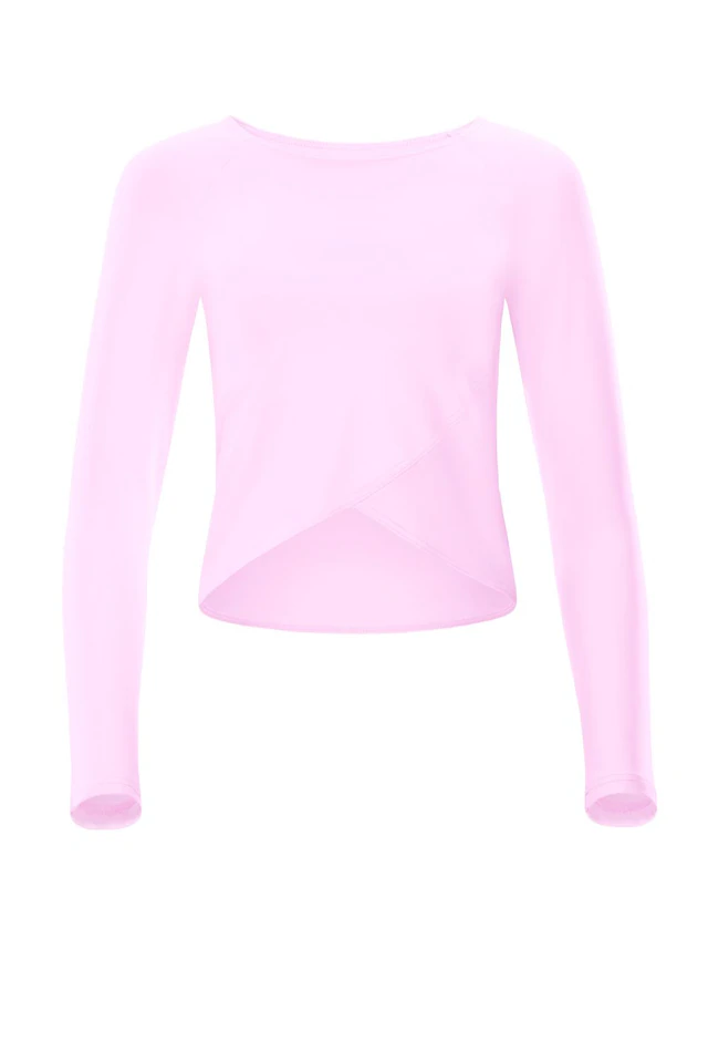 Winshape Langarmshirt »Cropped Functional Light and Soft« Overlap-Applikation