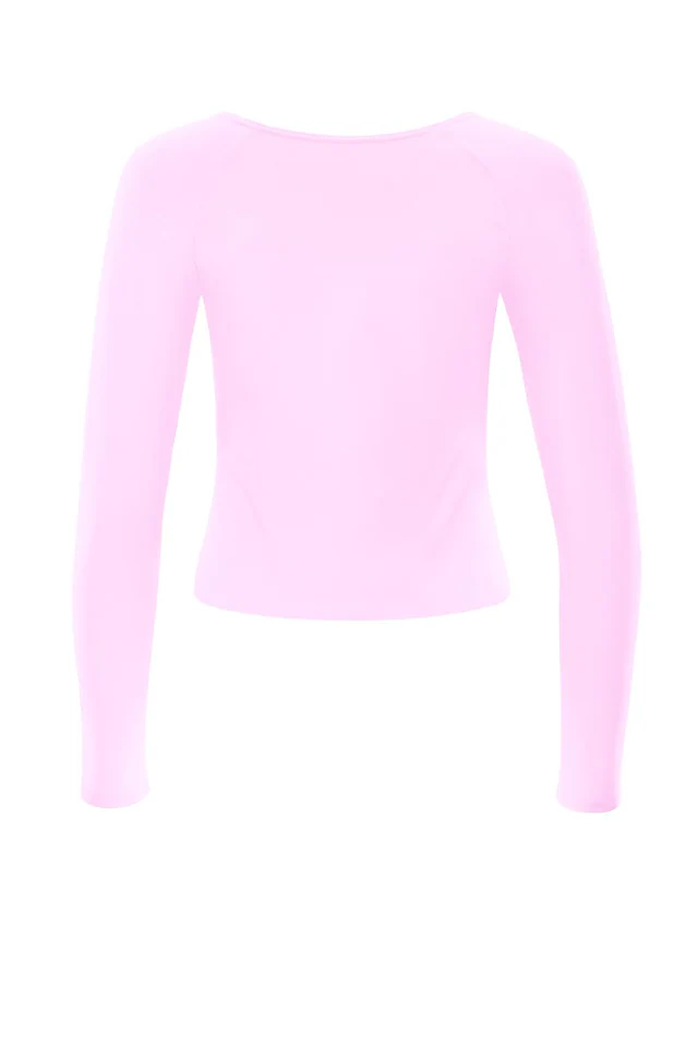 Winshape Langarmshirt »Cropped Functional Light and Soft« Overlap-Applikation