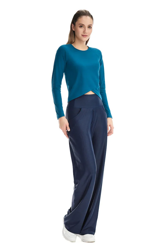 Winshape Langarmshirt »Cropped Functional Light and Soft« Overlap-Applikation