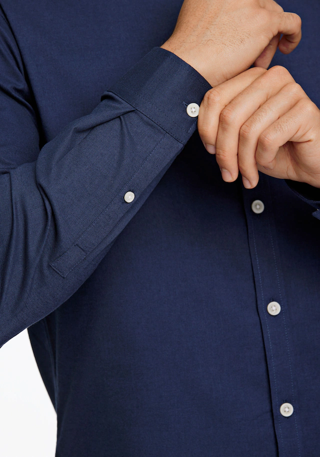 LINDBERGH Businesshemd »Oxford-Hemd (Langarm) Slim Fit«
