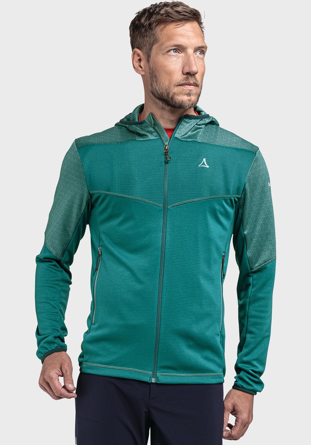 Schöffel Fleecejacke »Fleece Hoody Svardalen M« mit Kapuze