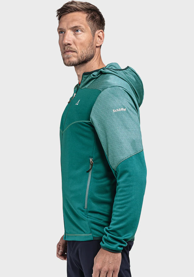 Schöffel Fleecejacke »Fleece Hoody Svardalen M« mit Kapuze